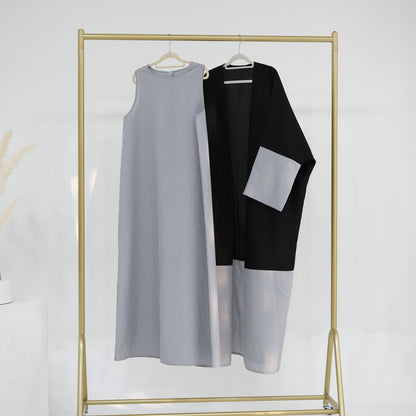 Long-Sleeved Robe Two-Piece Set