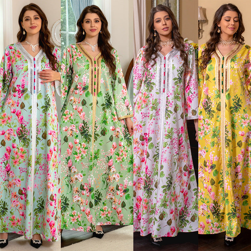 Jalabiya For Women Elegant Clothing Islamic Kaftan Dress Abayaya jalabiya-for-women-elegant-clothing-islamic-kaftan-dress-abayaya