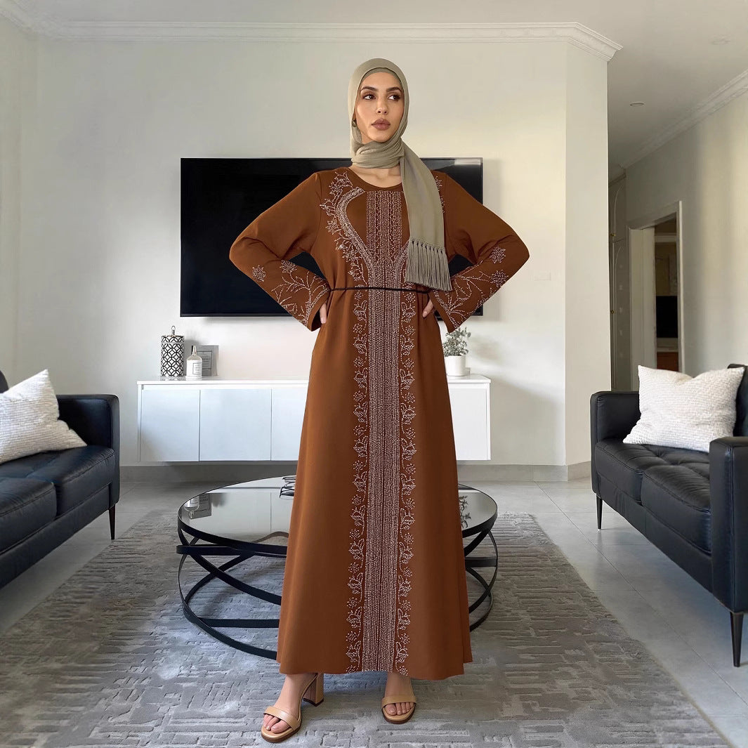 Women's Modest Hot Diamond Dresses