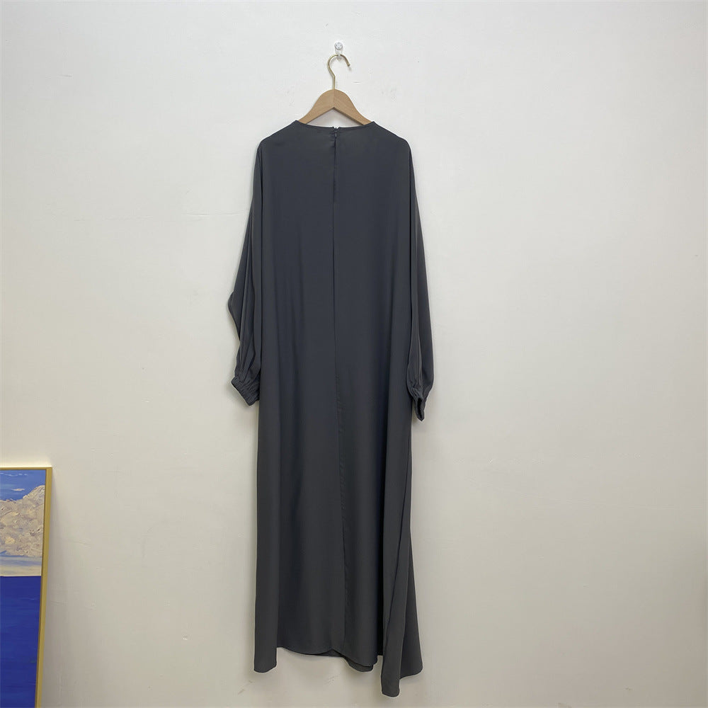 Women's Nursing Long Sleeve Slim Fit Dress