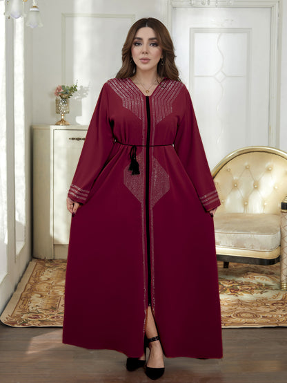 Women's Loose Trendy Modest Party Dress