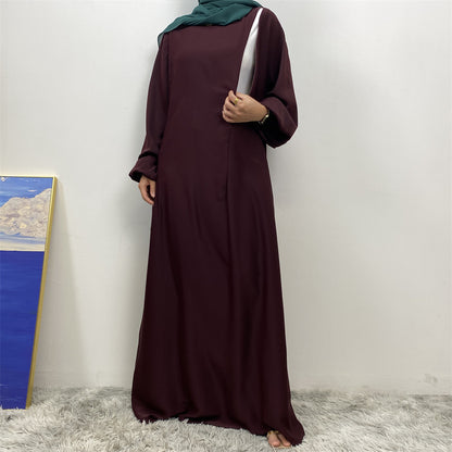 Women's Nursing Long Sleeve Slim Fit Dress