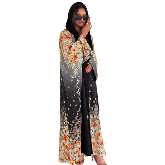 Women's Printed Casual Robe