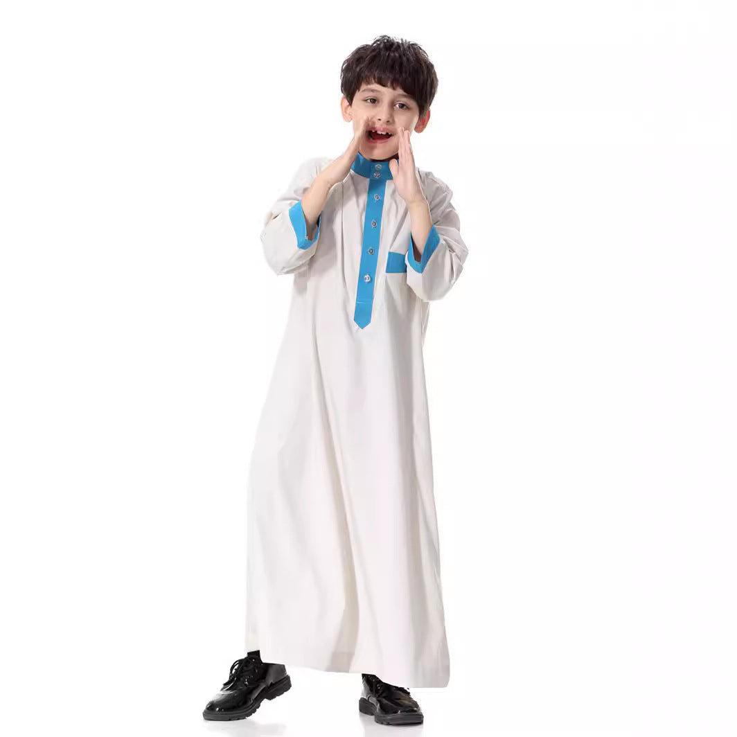 Middle Eastern Teen Boy Robe