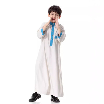 Middle Eastern Teen Boy Robe