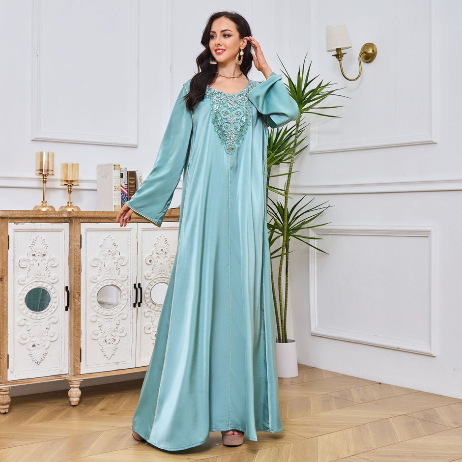 womens gauze dresses The Tiered Dress cover wounds Color:Dark Lime Sequin Feather Maxi Dress