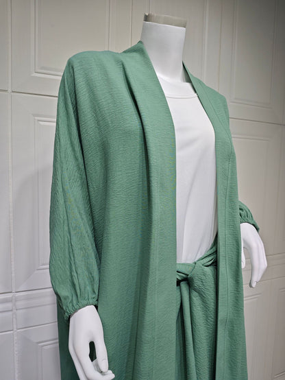 Women's Skirt Robe Two-piece Set