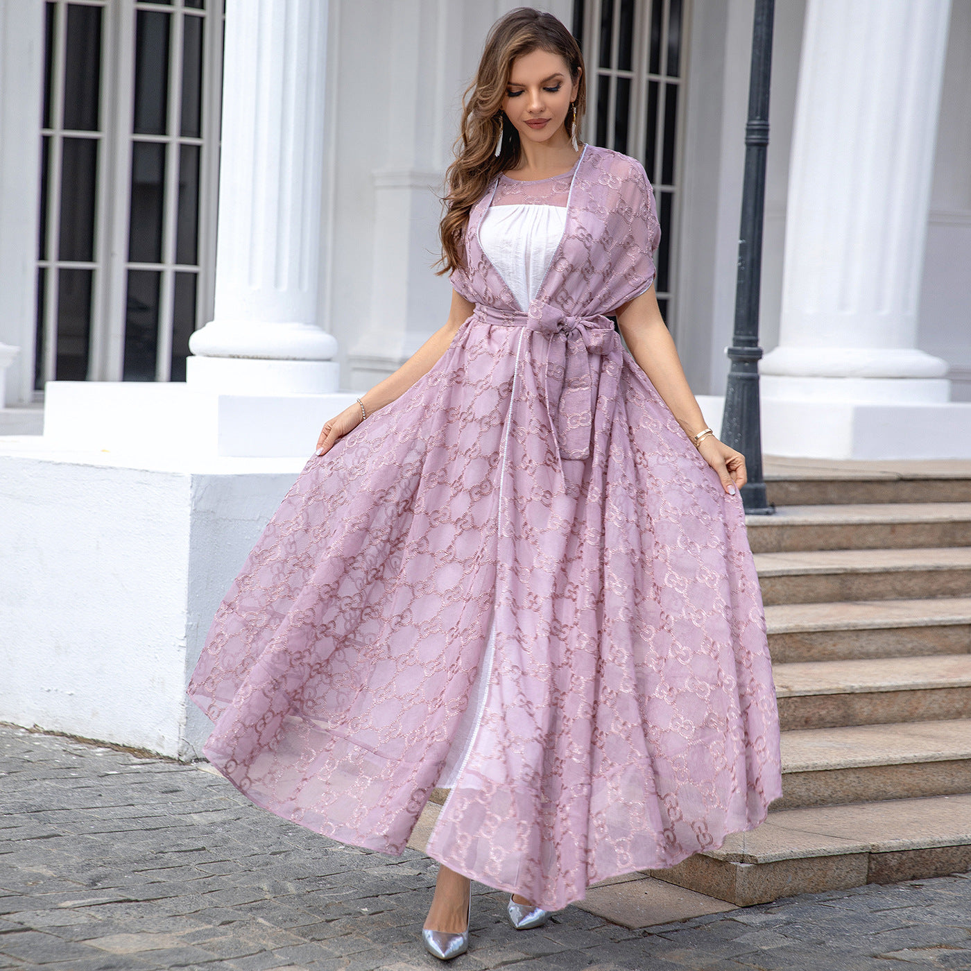 Women's Evening Dress Two-piece Sets