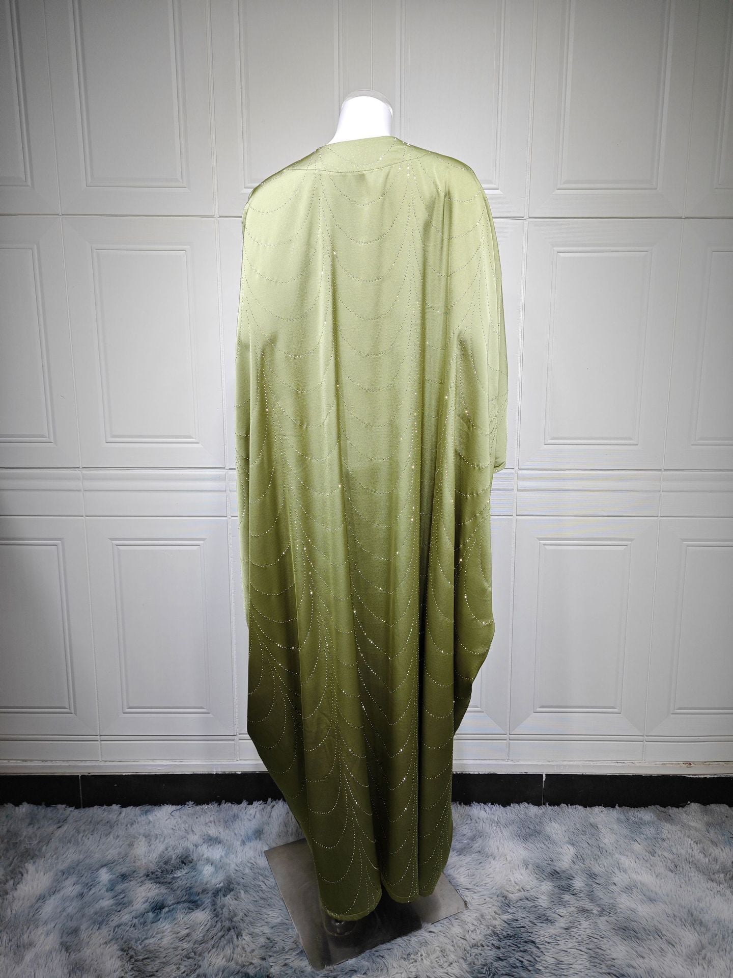 Women's Loose Hot Diamond Abaya Dress