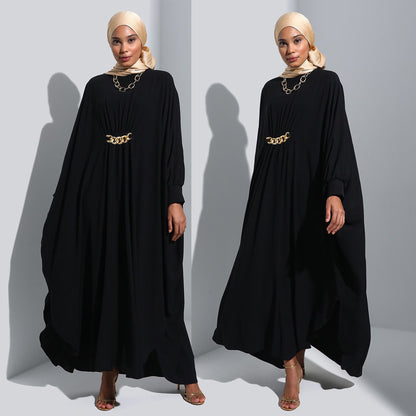 Women's Dolman Sleeve Loose Dress