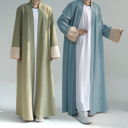 Plain Loose Plus Size Elegant Robe