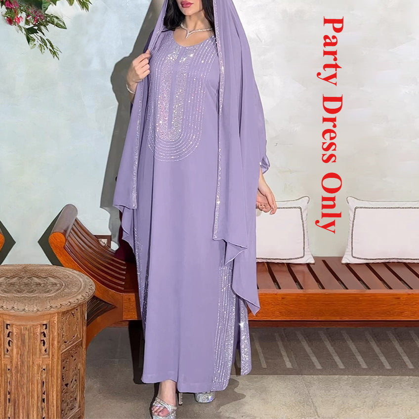 Women's Fashion Hot Diamond Party Dress